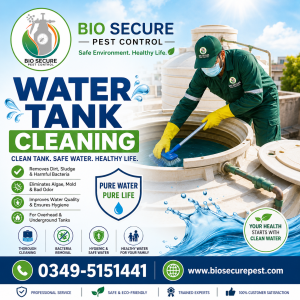 Best Water Tank Cleaning Service in Rawalpindi and Islamabad